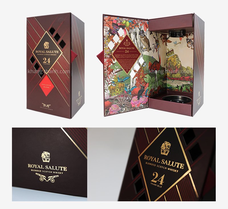 Upgrade The Gift Experience With The Luxury Wine Box For New Year 2024   Rigid Wine Box Khang Thanh 2 