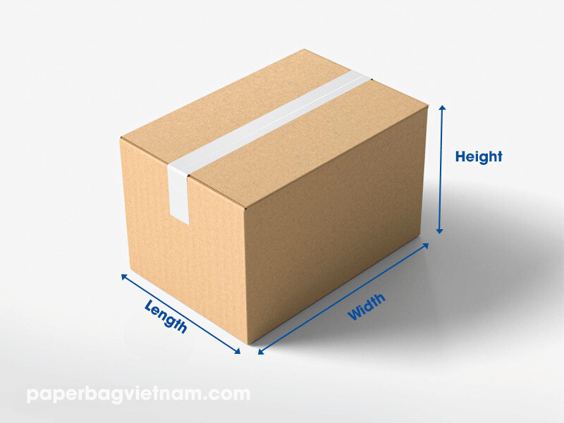 cardboard box dimensions